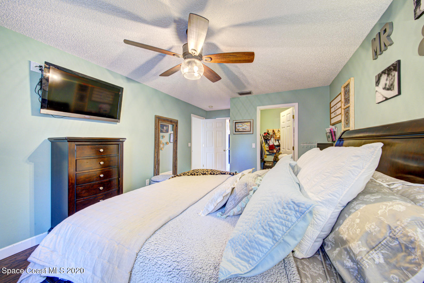 4359 Eastman Street Cocoa, FL 32927 - Photo 28 of 52 a bed room with a bed and a television