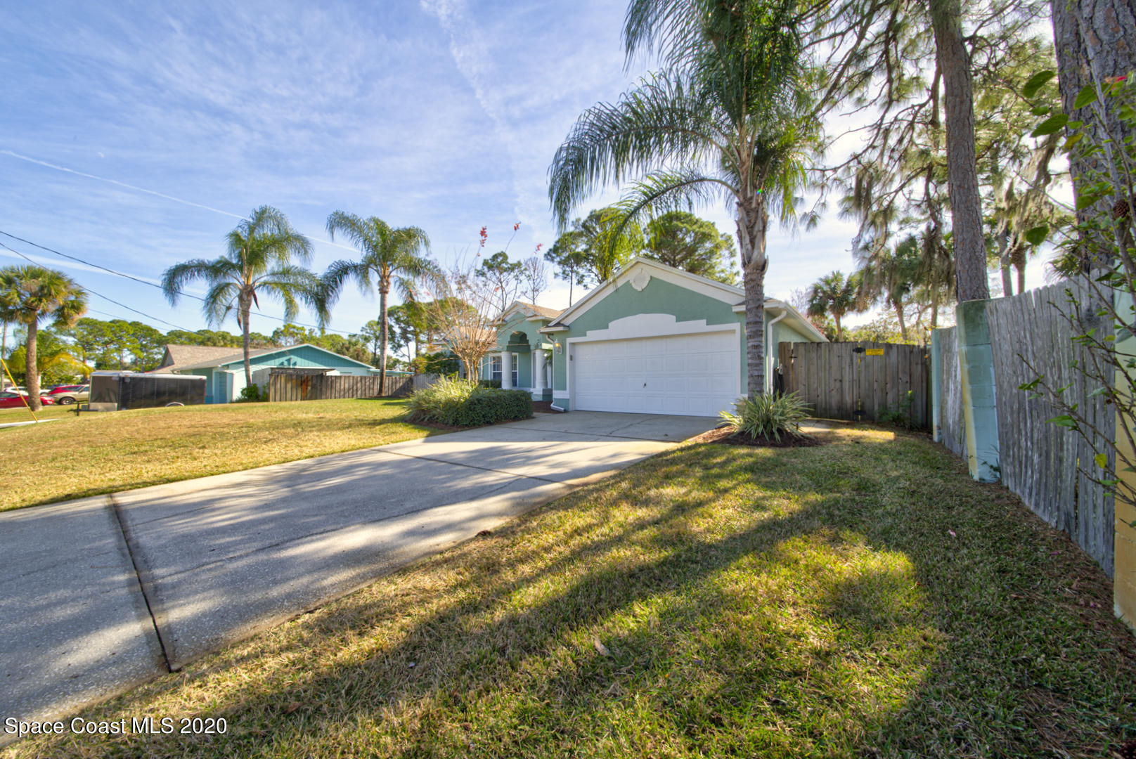 4359 Eastman Street Cocoa, FL 32927 - Photo 51 of 52 a view of swimming pool with palm trees