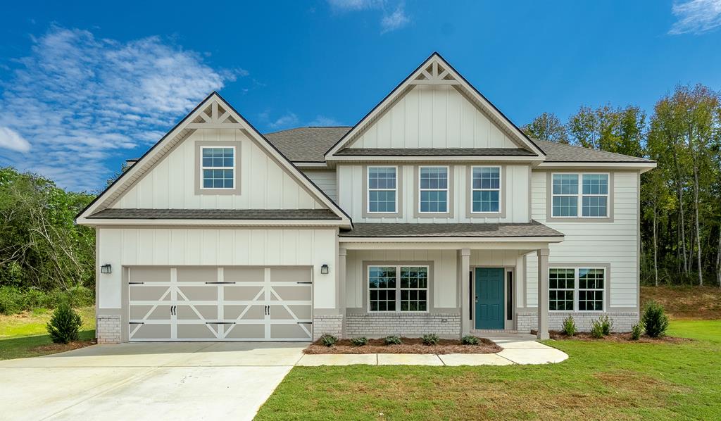 635 Bohannon Road Grantville, GA 30220 - Photo 1 of 43 front view of a house with a yard