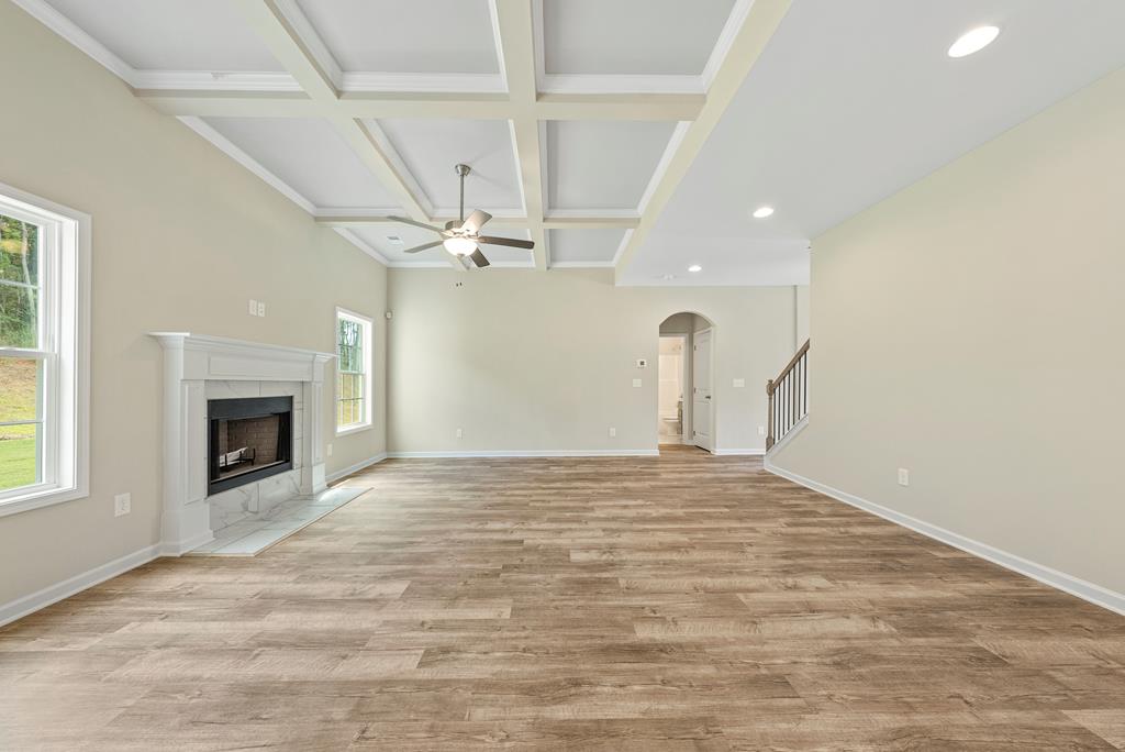 635 Bohannon Road Grantville, GA 30220 - Photo 11 of 43 a view of an empty room with a fireplace and a window