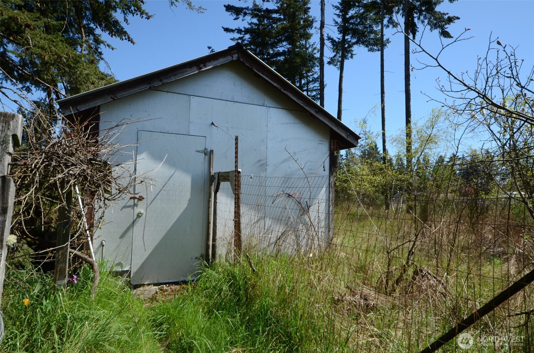 8941 183rd Avenue Southwest Rochester, WA 98579 - Photo 16 of 19 a backyard of a house with lots of green space