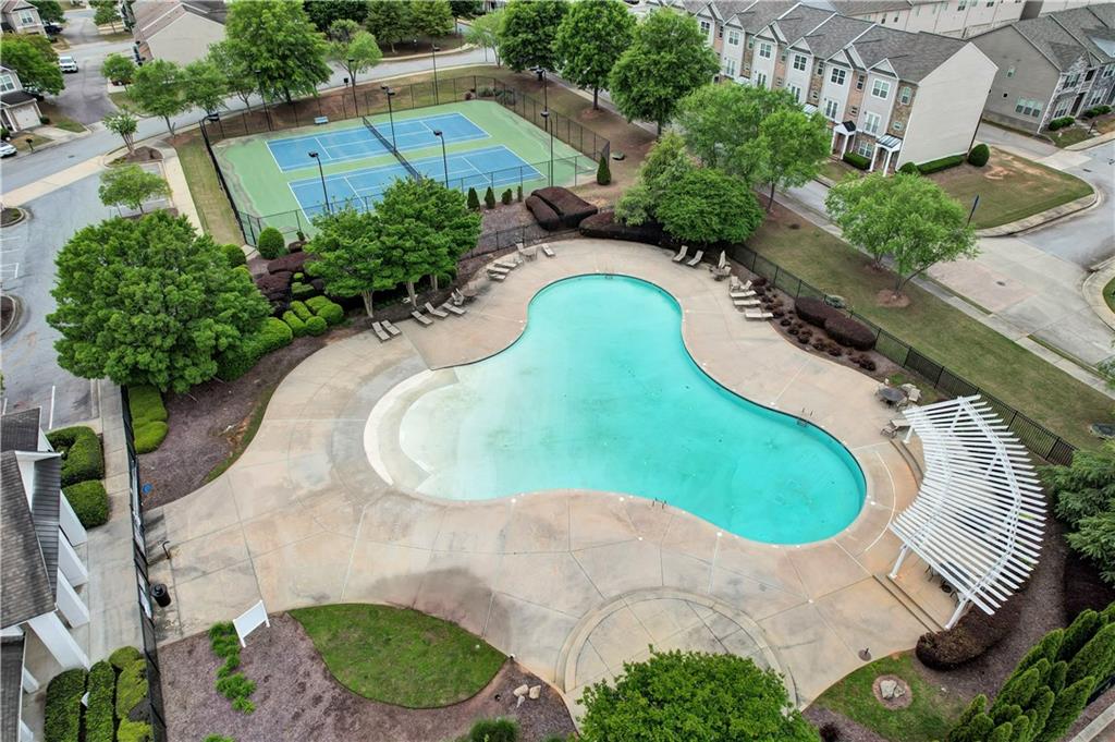 330 Avalon Square Fairburn, GA 30213 - Photo 50 of 52 an aerial view of a house