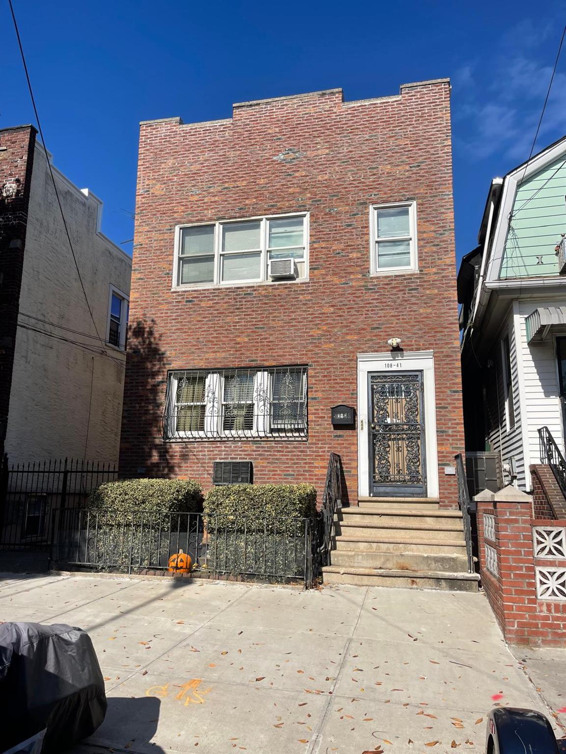 a view of a house with a patio