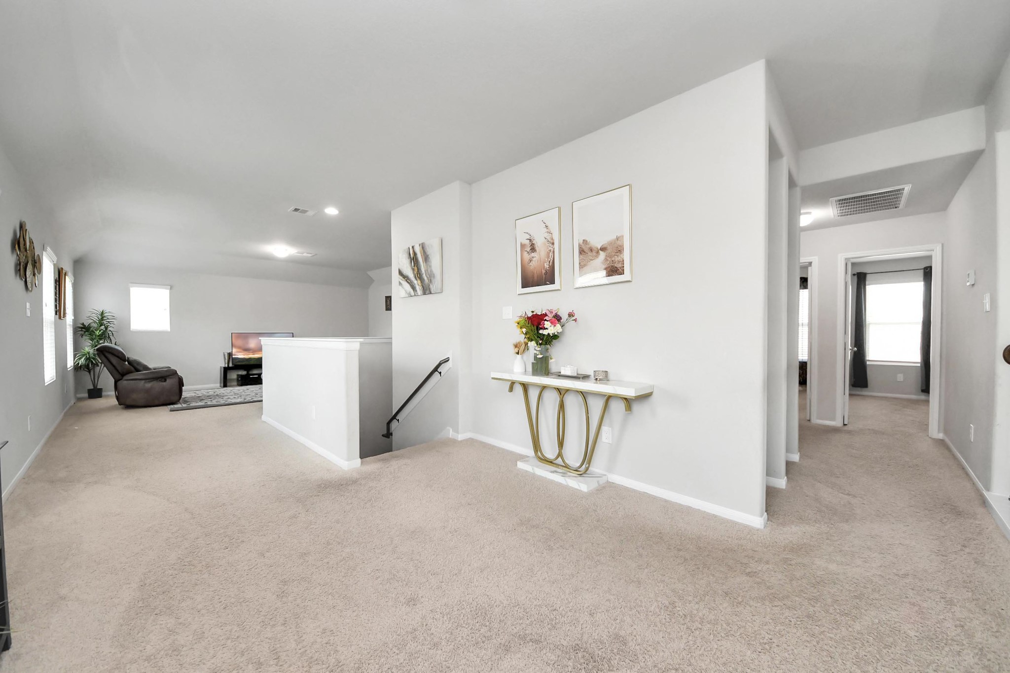 2643 Ridgeback Drive Rosenberg, TX 77471 - Photo 32 of 46 Upstairs landing leading into versatile second living or game room.