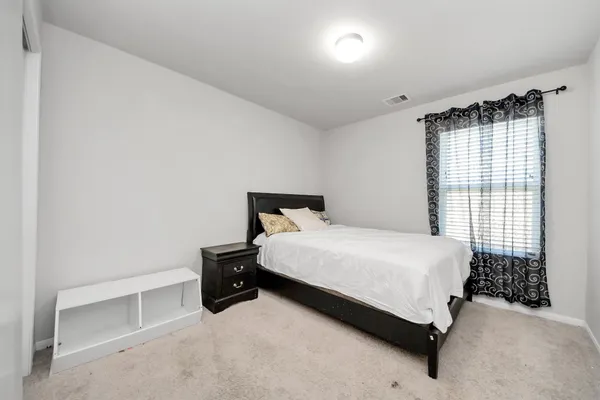 wooden floor and closet in a room
