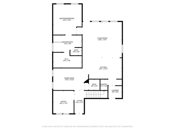 a picture of a floor plan