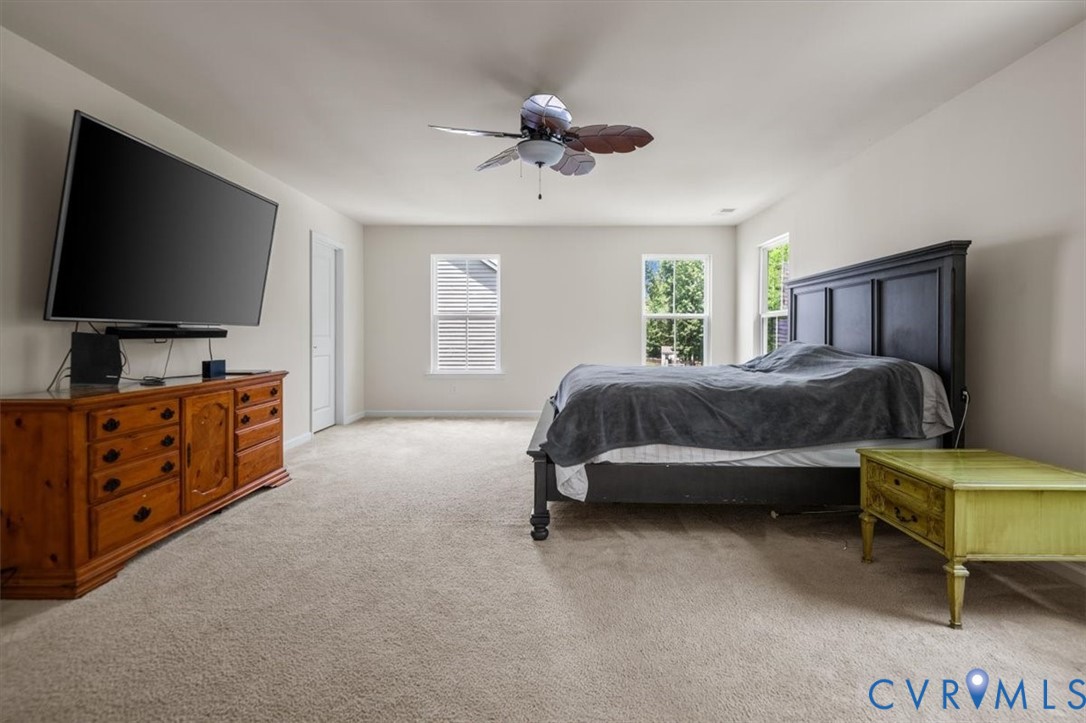 9013 Bailey Hill Road Midlothian, VA 23112 - Photo 35 of 56 Spacious room featuring neutral carpeting, a ceili