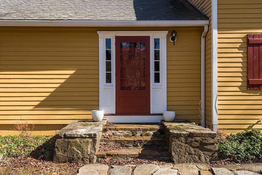 282 Georgetown Road Weston, CT 06883 - Photo 1 of 1 a view of a door of the house