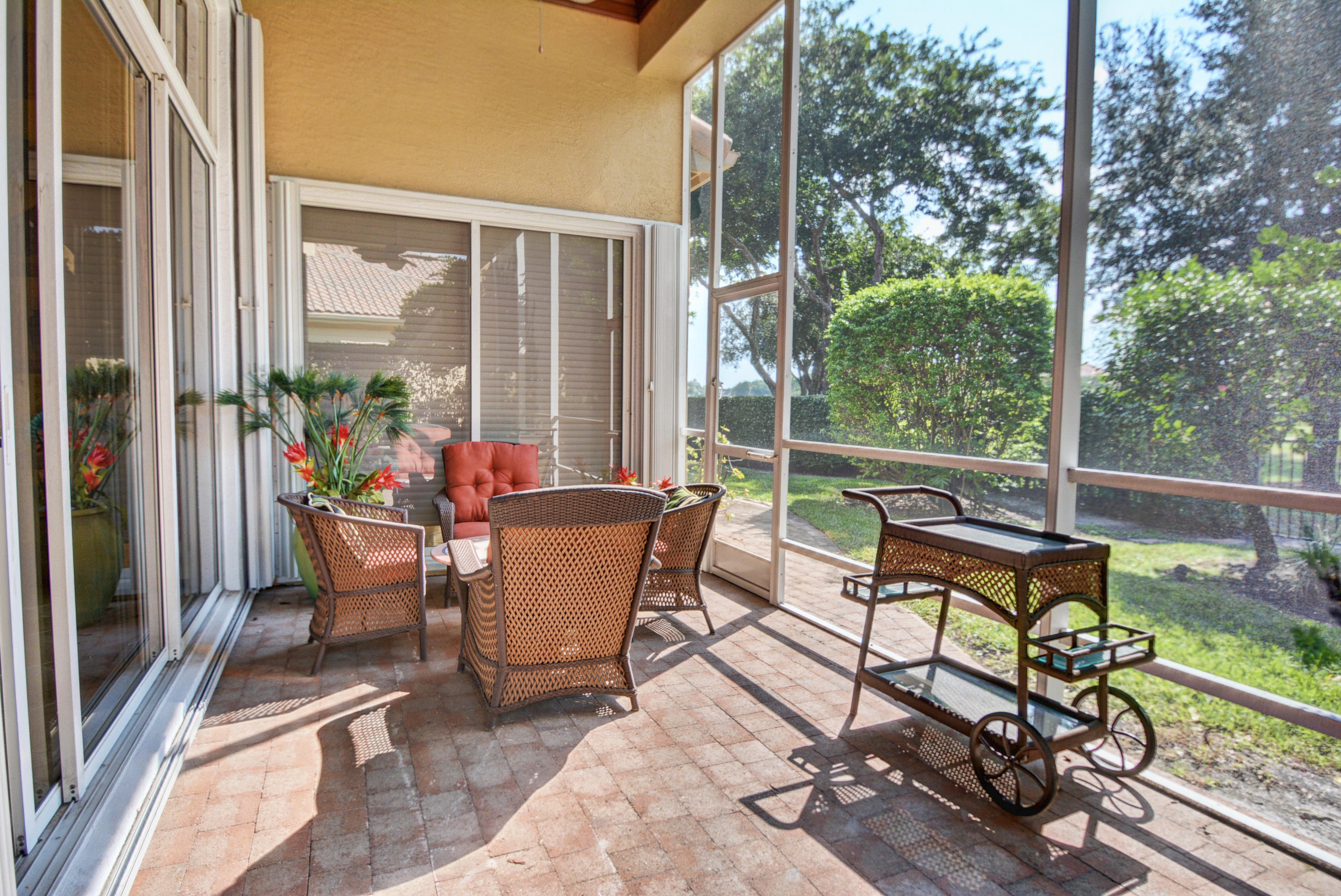6477 Enclave Way Boca Raton, FL 33496 - Photo 25 of 27 Screened Rear Patio - 2
