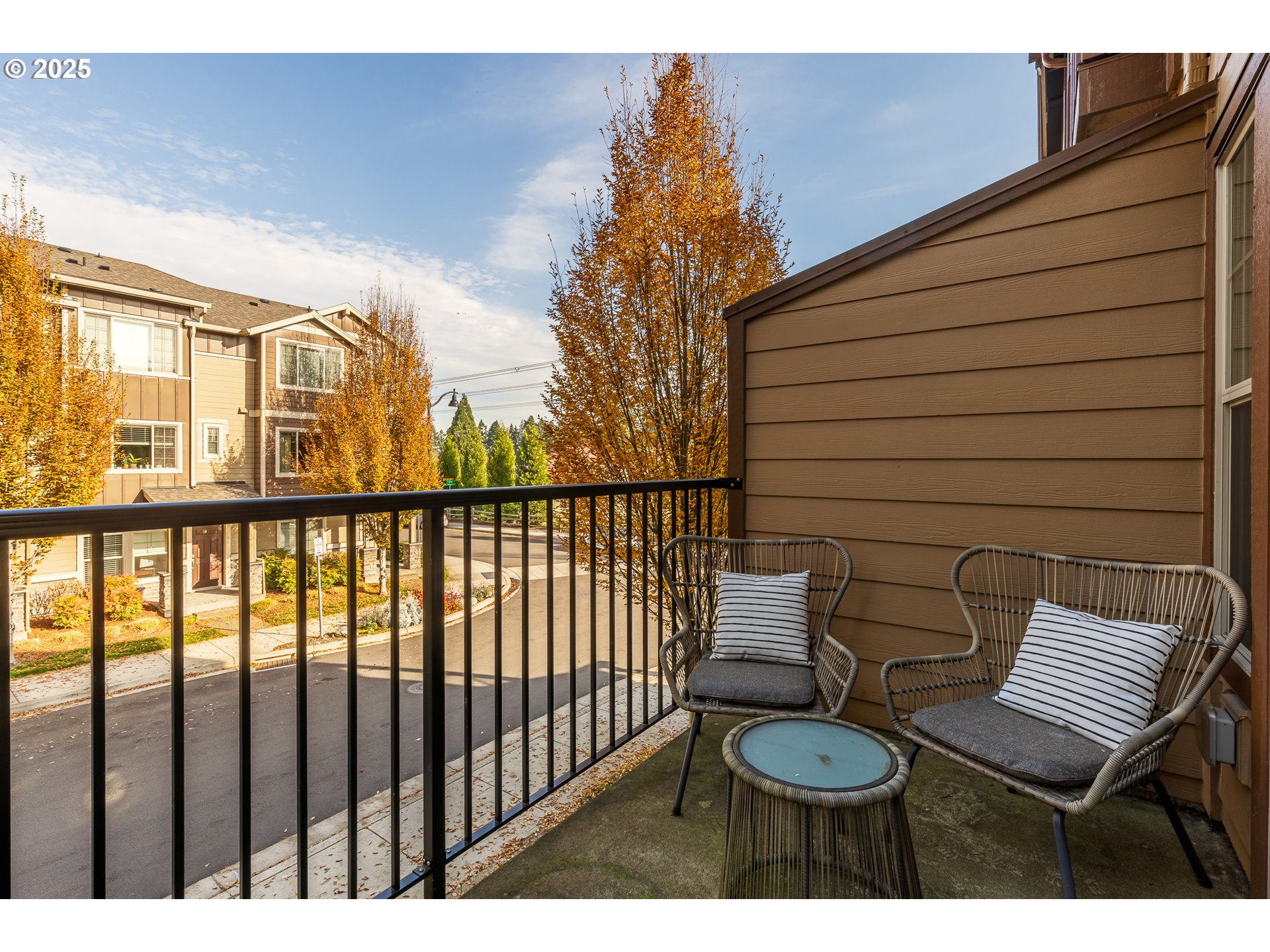 7974 Northeast Heiser Street Hillsboro, OR 97006 - Photo 17 of 32 a view of a chair and table in backyard