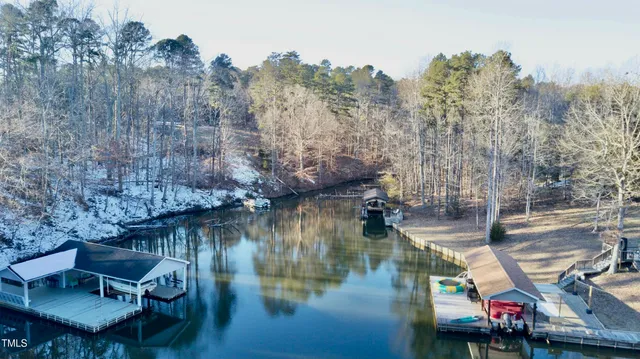 a view of backyard with tree