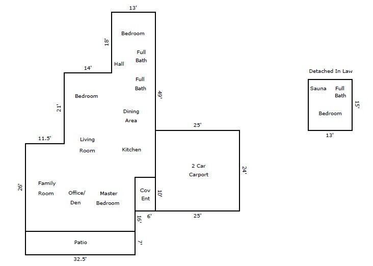7100 Thompson Road Boynton Beach, FL 33426 - Photo 50 of 50 Floorplan