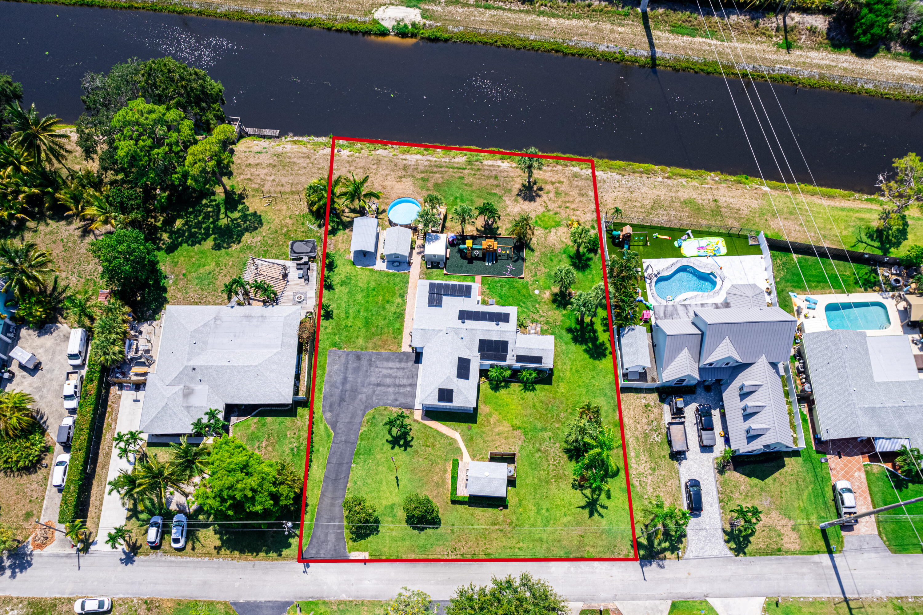 7100 Thompson Road Boynton Beach, FL 33426 - Photo 41 of 50 Aerial