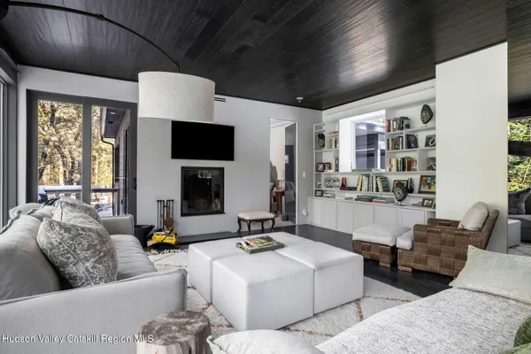 a view of a city from a balcony