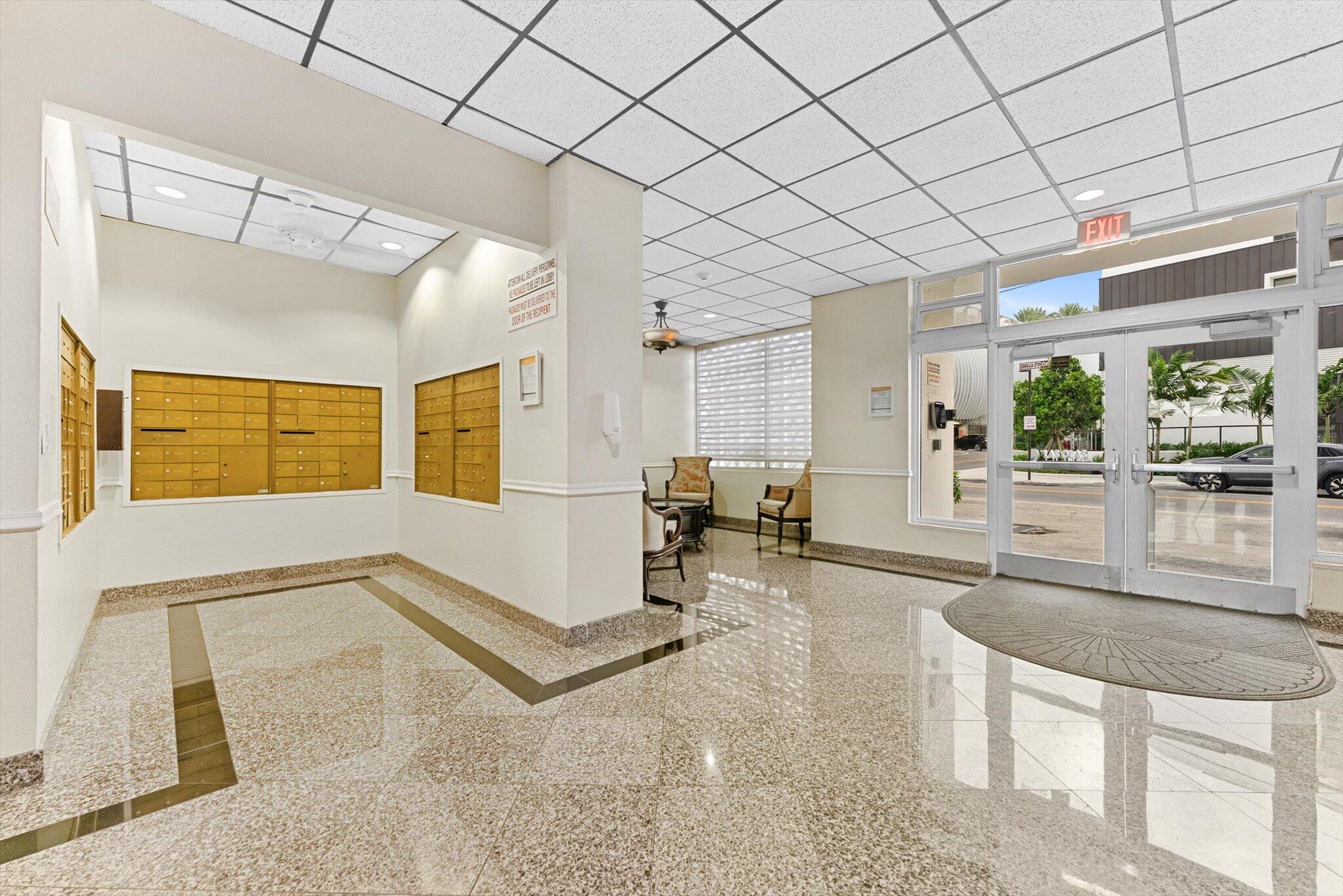 200 South Birch Road, Unit 204 Fort Lauderdale, FL 33316 - Photo 14 of 21 Mailroom