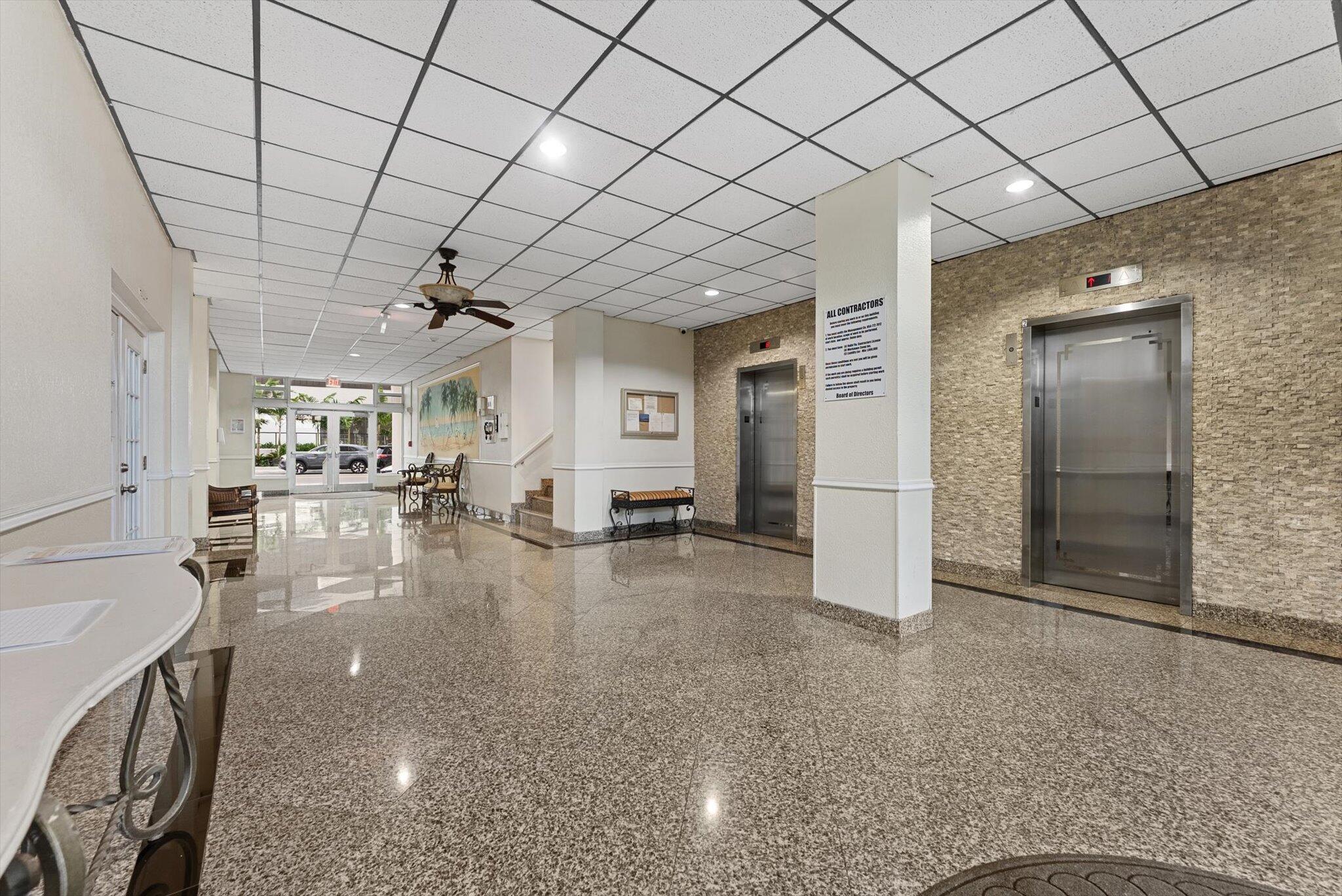 200 South Birch Road, Unit 204 Fort Lauderdale, FL 33316 - Photo 15 of 21 elevator