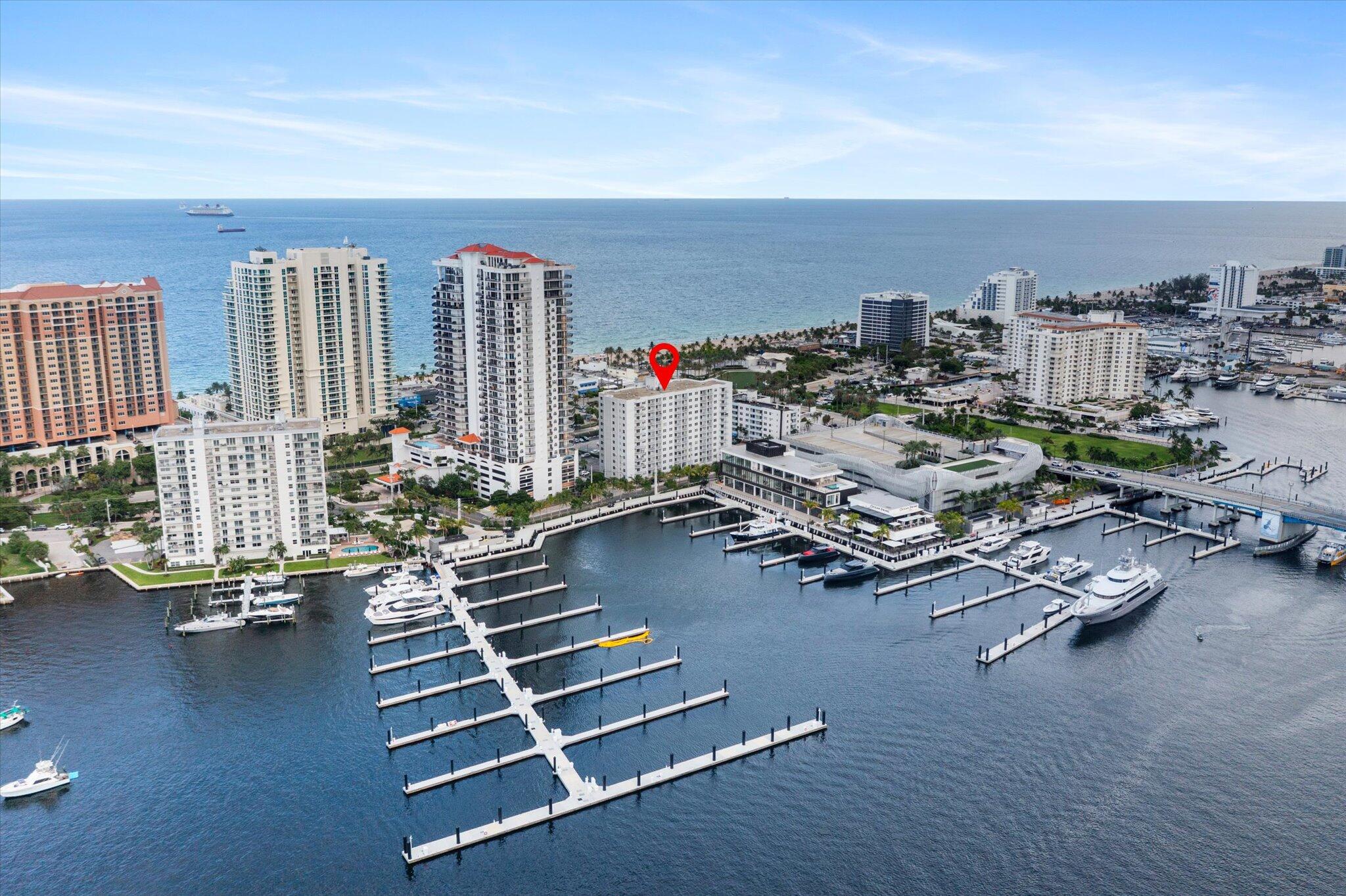 200 South Birch Road, Unit 204 Fort Lauderdale, FL 33316 - Photo 17 of 21 Aerial