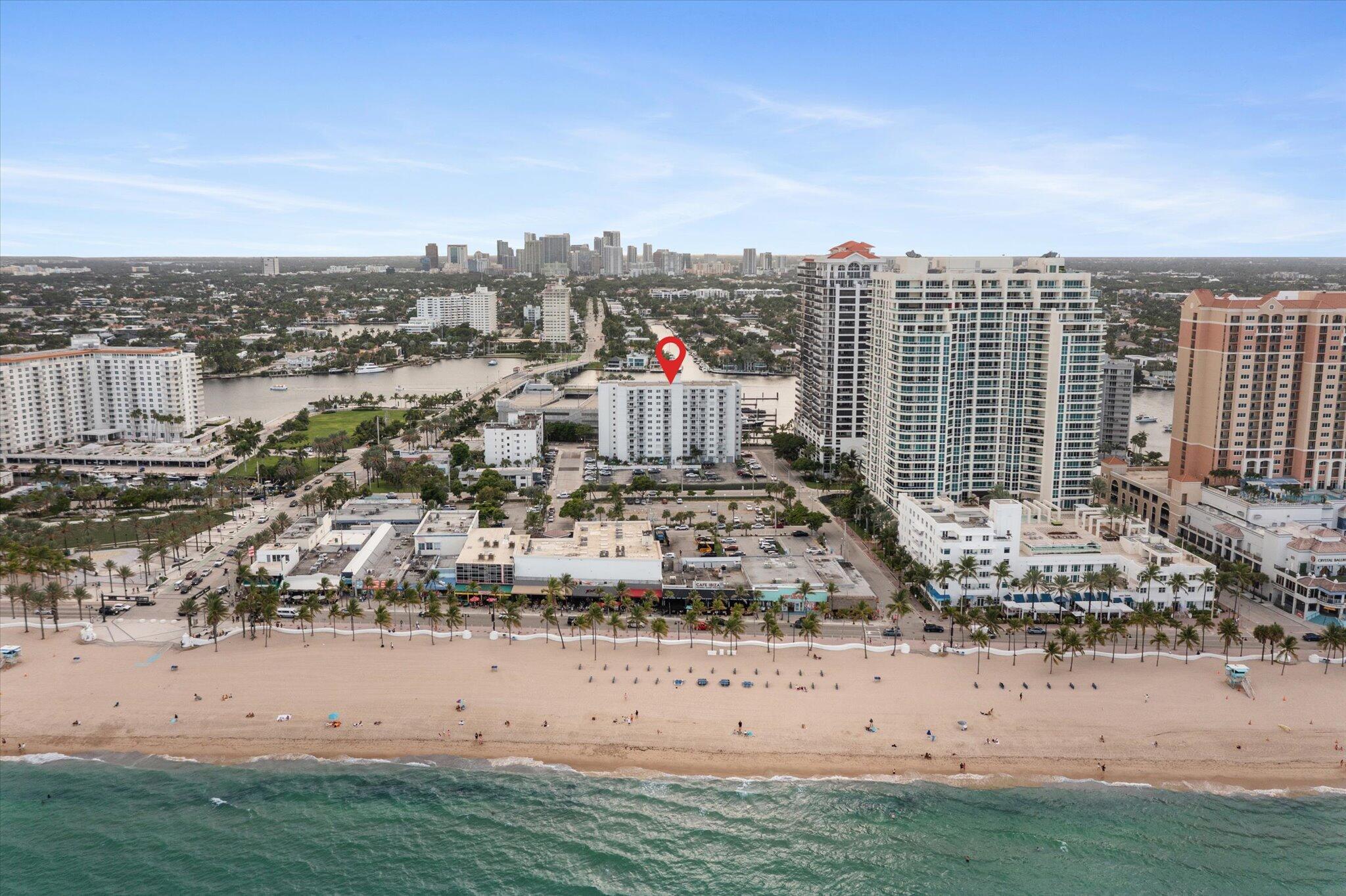 200 South Birch Road, Unit 204 Fort Lauderdale, FL 33316 - Photo 20 of 21 Aerial