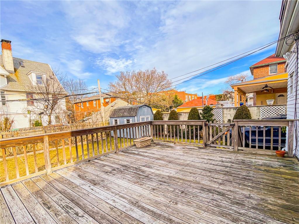 247 82nd Street Brooklyn, NY 11209 - Photo 43 of 48 a view of a balcony with a ocean view
