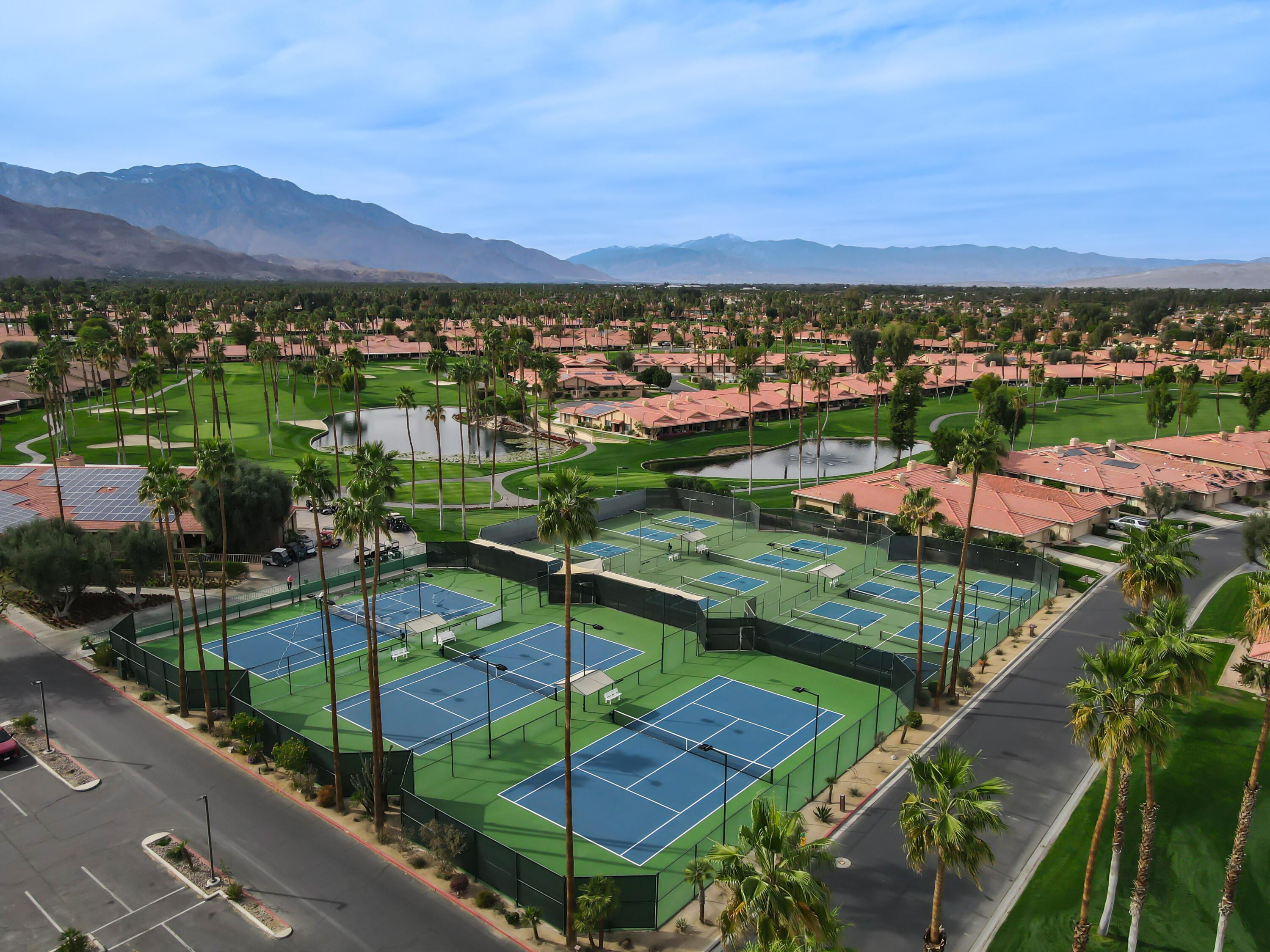 43 Conejo Circle Palm Desert, CA 92260 - Photo 47 of 58 a view of a city from a balcony