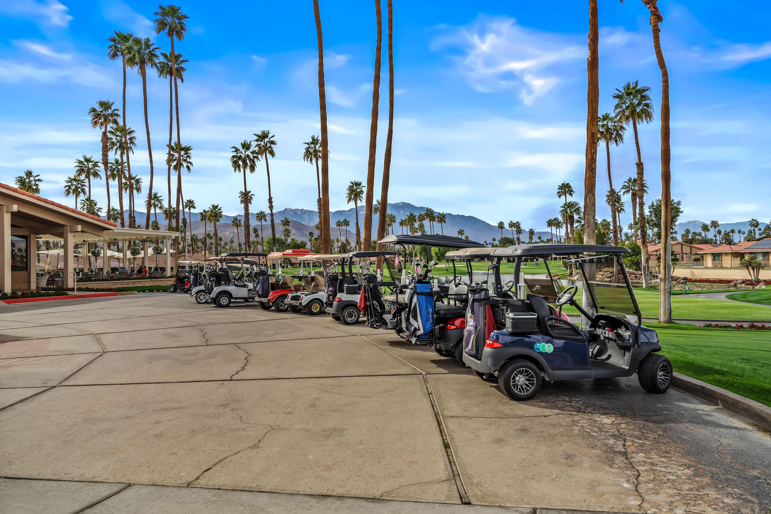 43 Conejo Circle Palm Desert, CA 92260 - Photo 58 of 58 a view of a city street with cars and palm trees