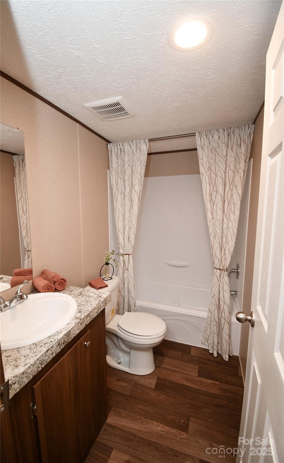 5339 Lockhart Road Kershaw, SC 29067 - Photo 23 of 28 a bathroom with a sink a toilet and shower