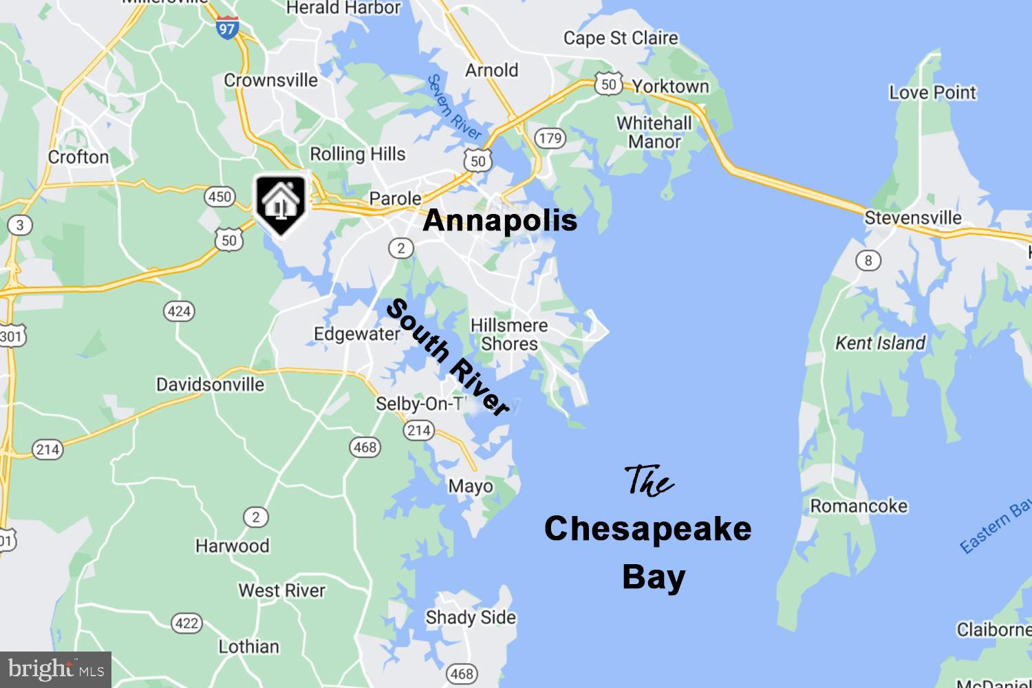 2900 Shipmaster Way, Unit 216 Annapolis, MD 21401 - Photo 42 of 53 Prime Location Near Commuter RTs 50/97/2