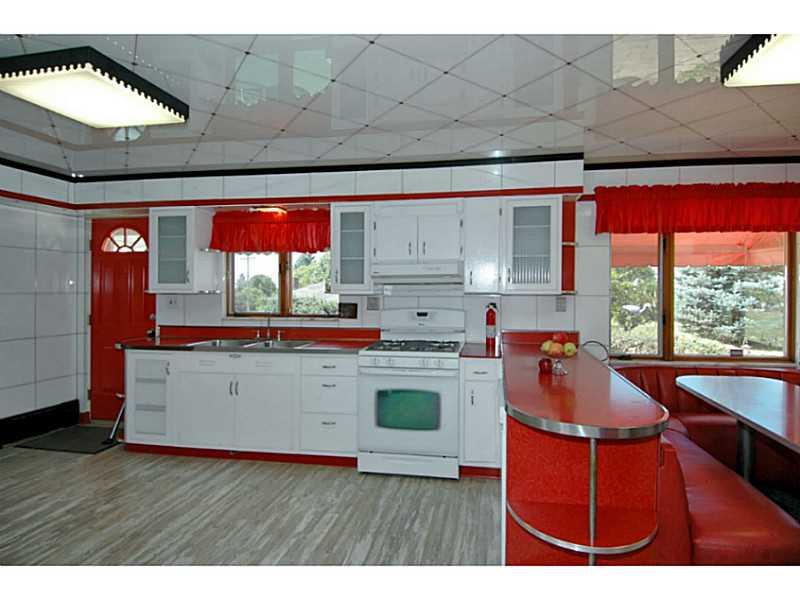 72 Coraopolis Road Coraopolis, PA 15108 - Photo 5 of 25 Kitchen. Large lovely Retro style kitchen with Carrara glass highlights.
