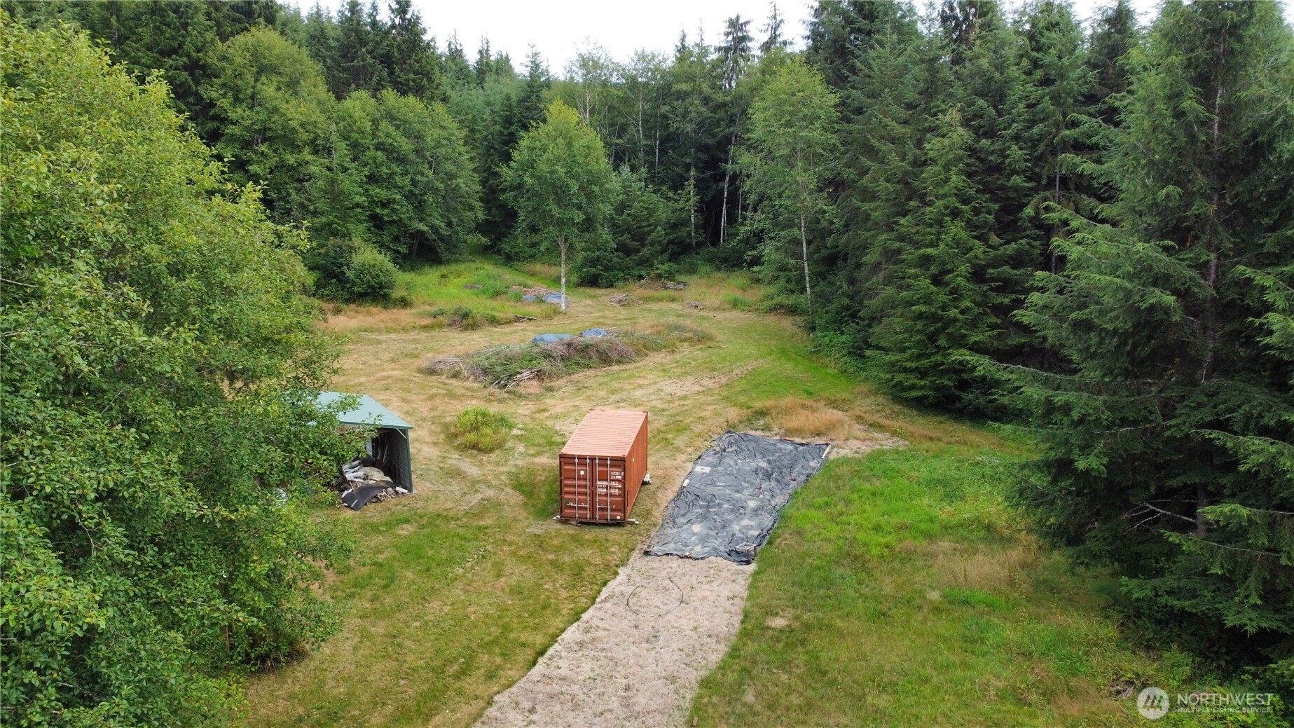 1608 East Hoquiam Road Hoquiam, WA 98550 - Photo 3 of 18 a view of a back yard