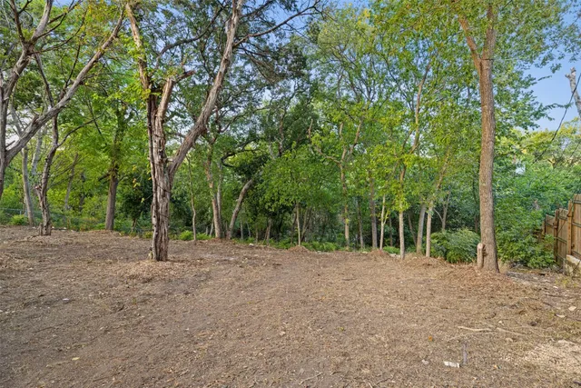 a view of outdoor space with trees