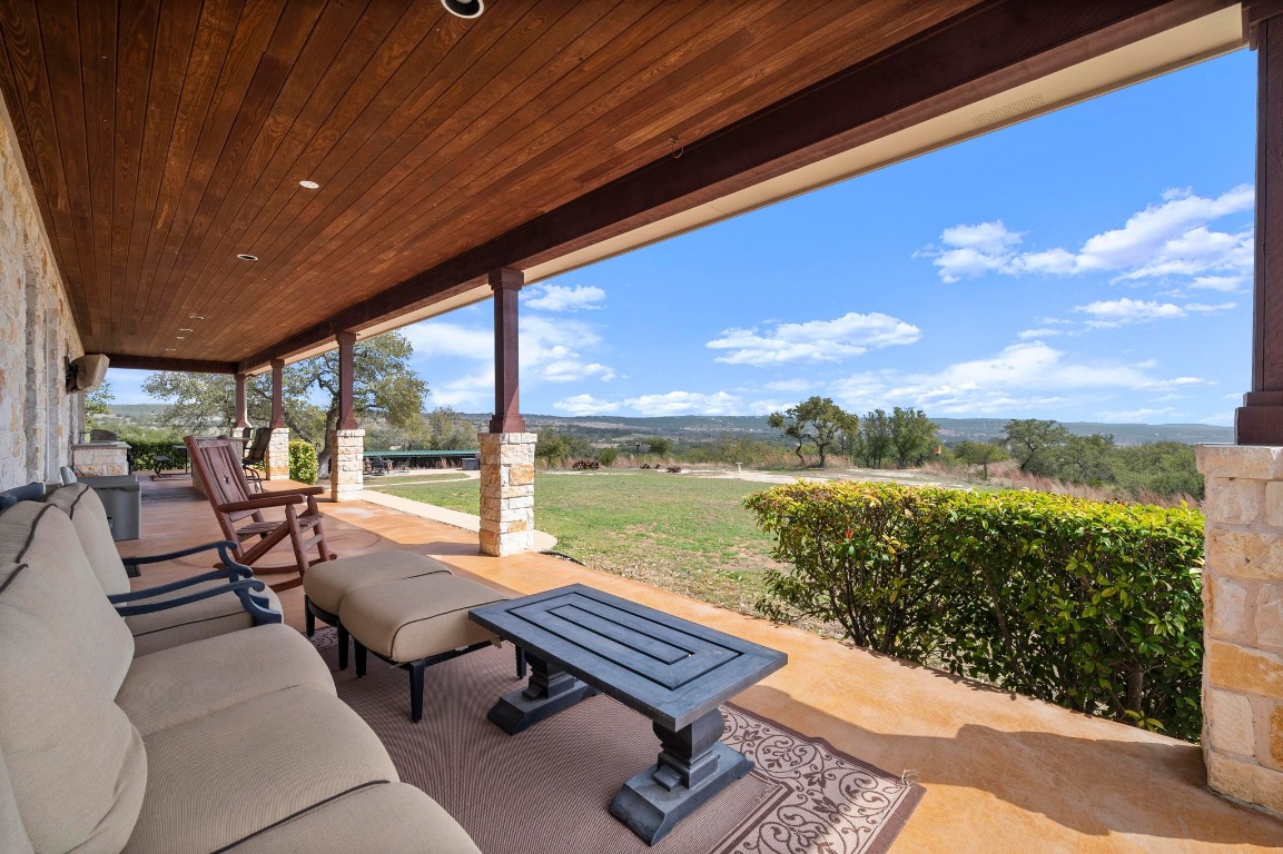 28701 Valley Road Marble Falls, TX 78654 - Photo 20 of 36 a outdoor view with a sitting space