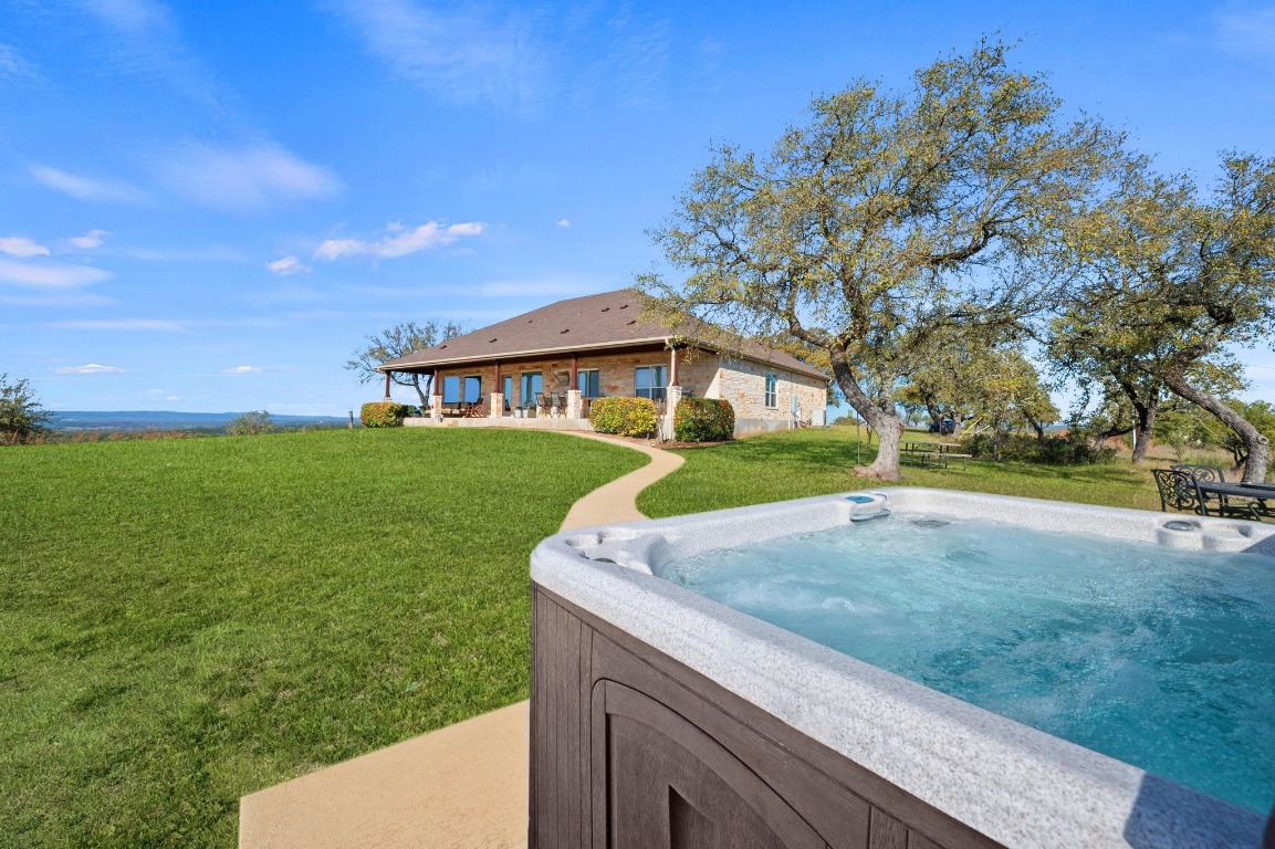 28701 Valley Road Marble Falls, TX 78654 - Photo 24 of 36 a view of outdoor space yard and tree