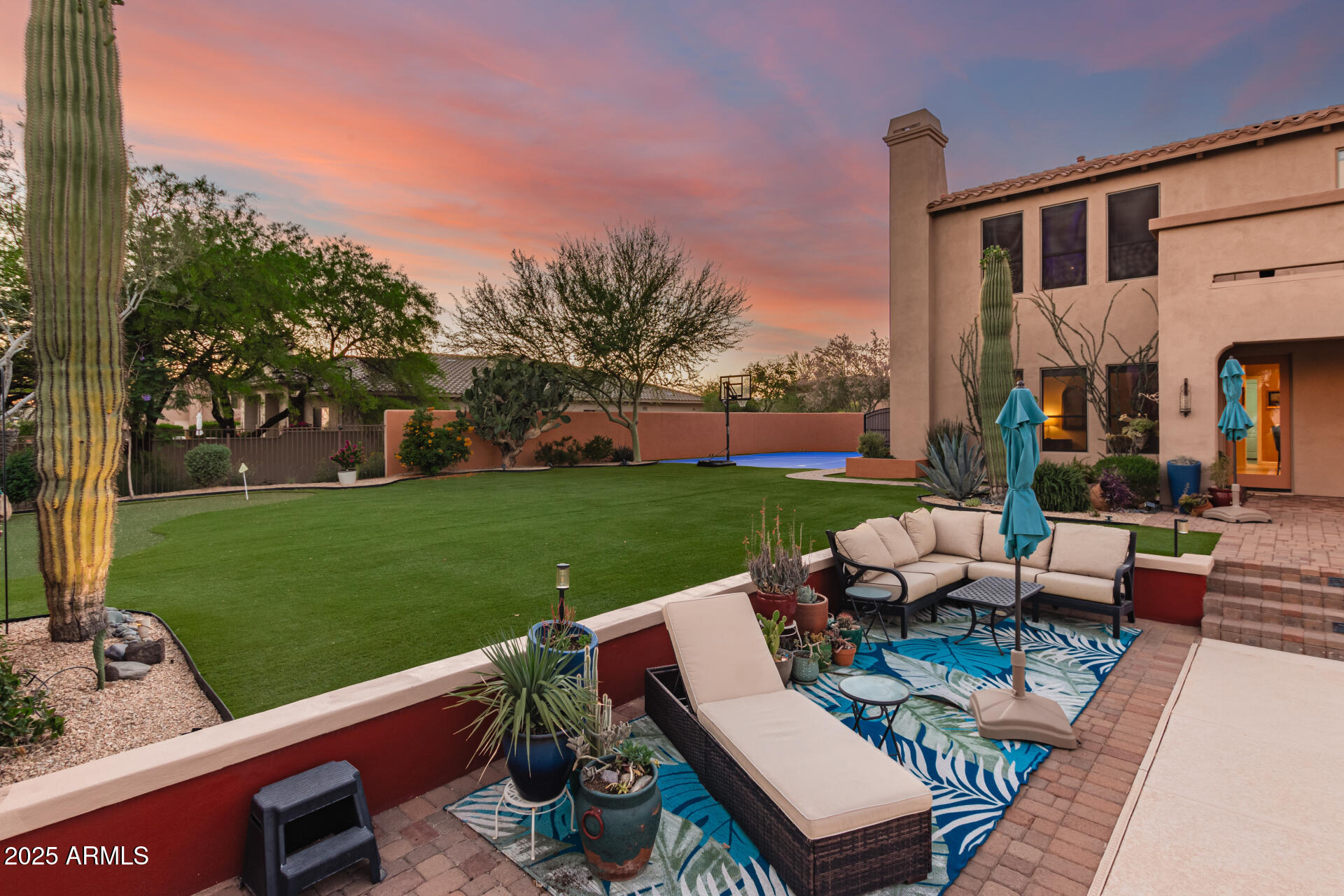 9753 East Suncrest Road Scottsdale, AZ 85262 - Photo 63 of 96 Yard at Sunset
