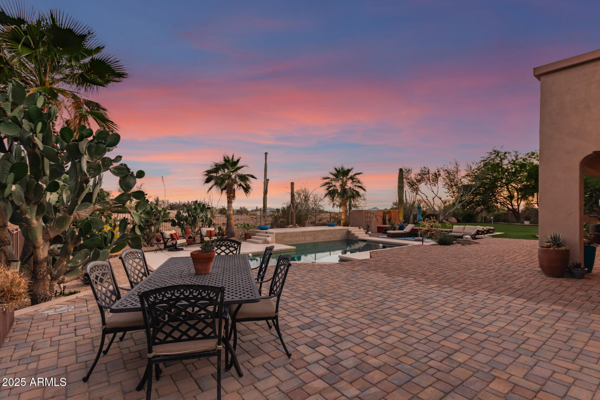 9753 East Suncrest Road Scottsdale, AZ 85262 - Photo 70 of 96 Paver Patio Dining