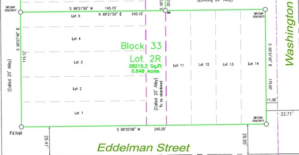 $299,000 | Lot 2 North Washington Street, Pilot Point, TX 76258