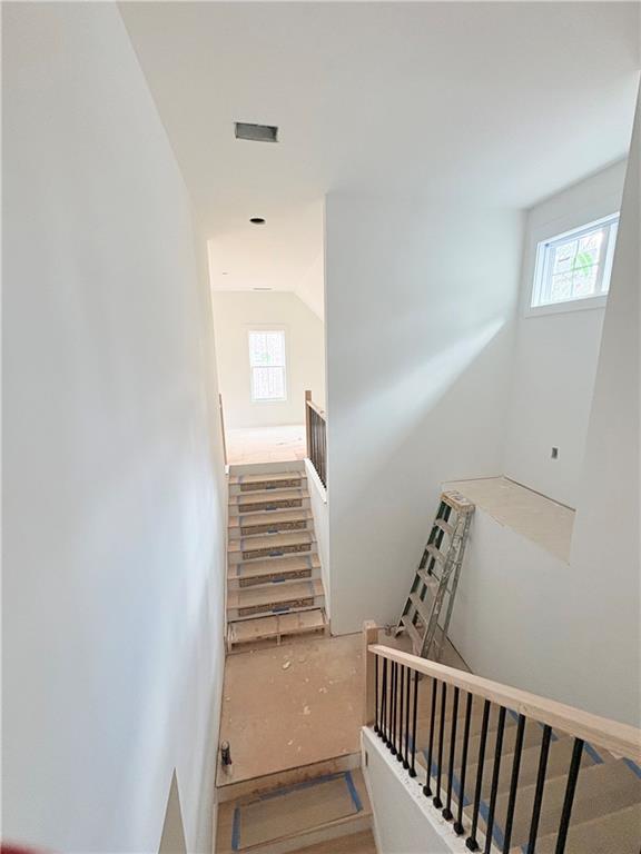 4013 Jersey Covington Road Covington, GA 30014 - Photo 22 of 29 a view of a hallway with stairs