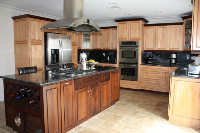 28107 Ridgethorne Court Rancho Palos Verdes, CA 90275 - Photo 1 of 1 Extensively Remodeled Kitchen with Center isleand