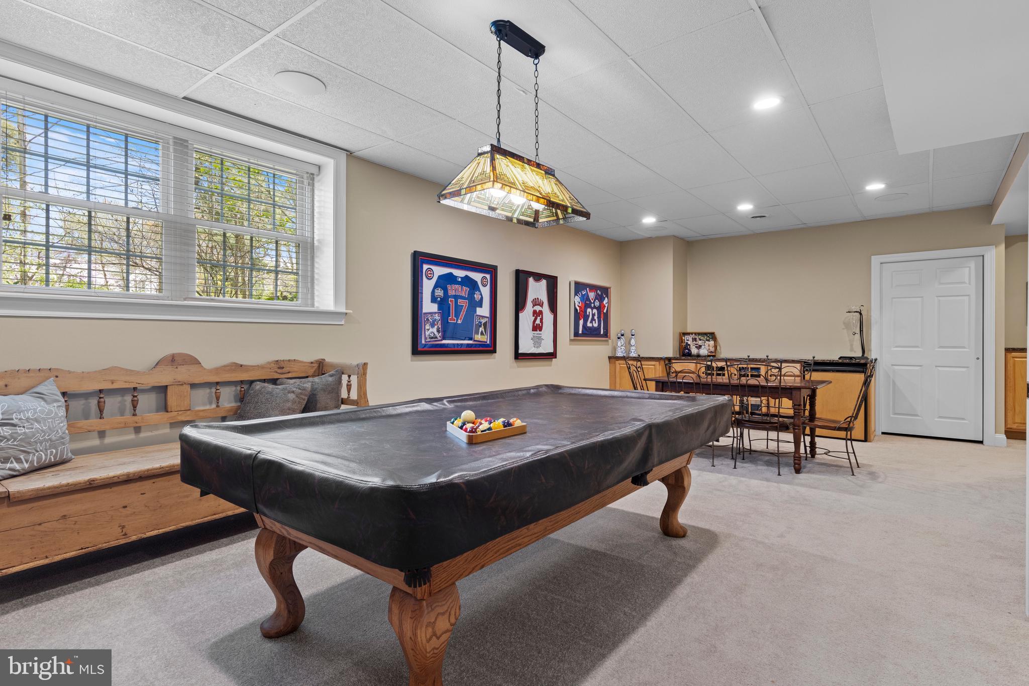 705 Turnbridge Road Wayne, PA 19087 - Photo 76 of 84 Pool table in daylite, finished, walkout basement