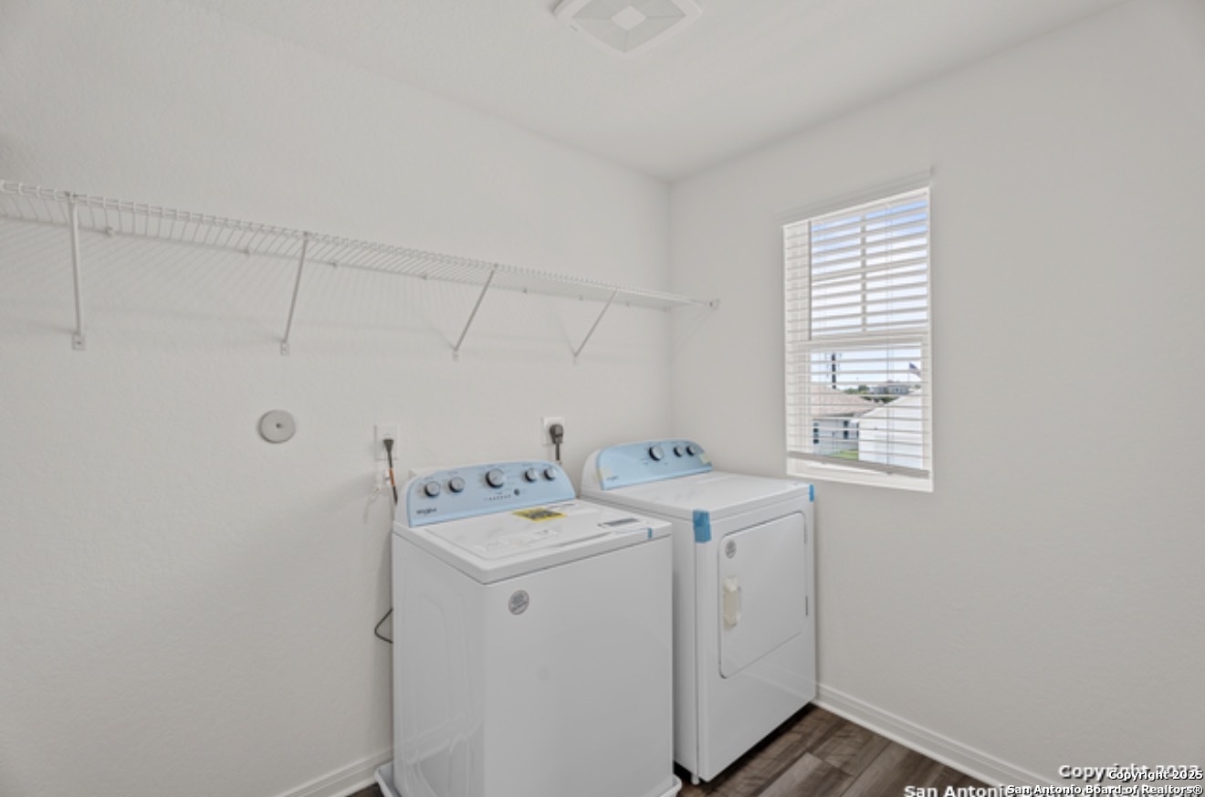 14677 Maple Terrace San Antonio, TX 78253 - Photo 5 of 13 a utility room with dryer and washer