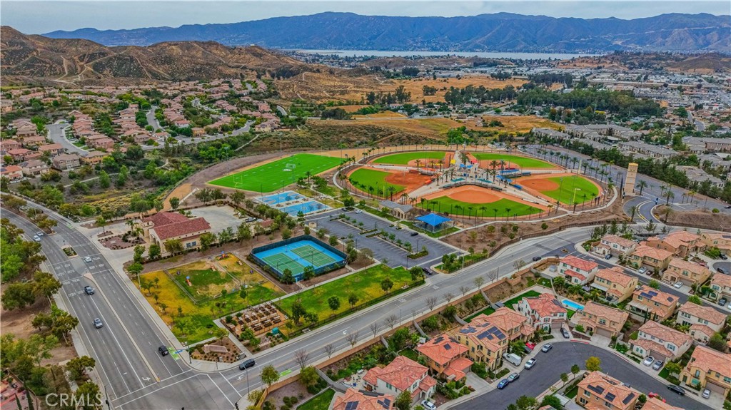 45015 Bronze Star Road Lake Elsinore, CA 92532 - Photo 47 of 50 an aerial view of residential houses and outdoor space