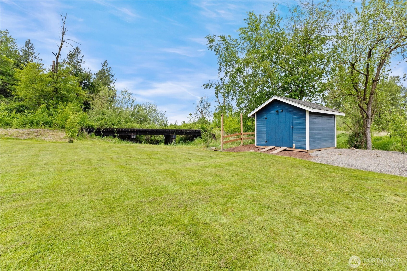 9007 Van Buren Road Everson, WA 98247 - Photo 30 of 36 a view of a house with a yard
