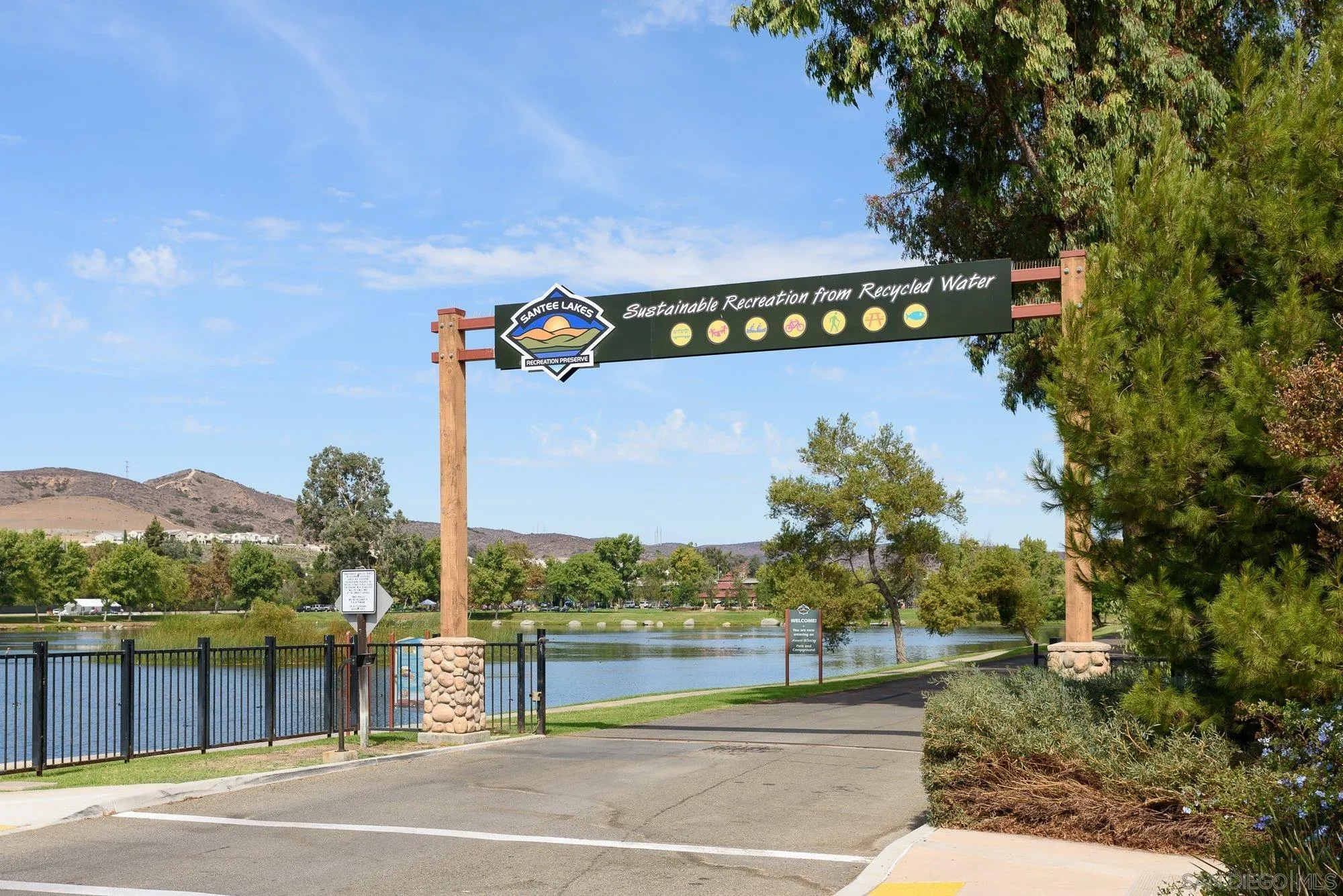 9357 Dempster Drive Santee, CA 92071 - Photo 30 of 35 a view of a street with a building in the background