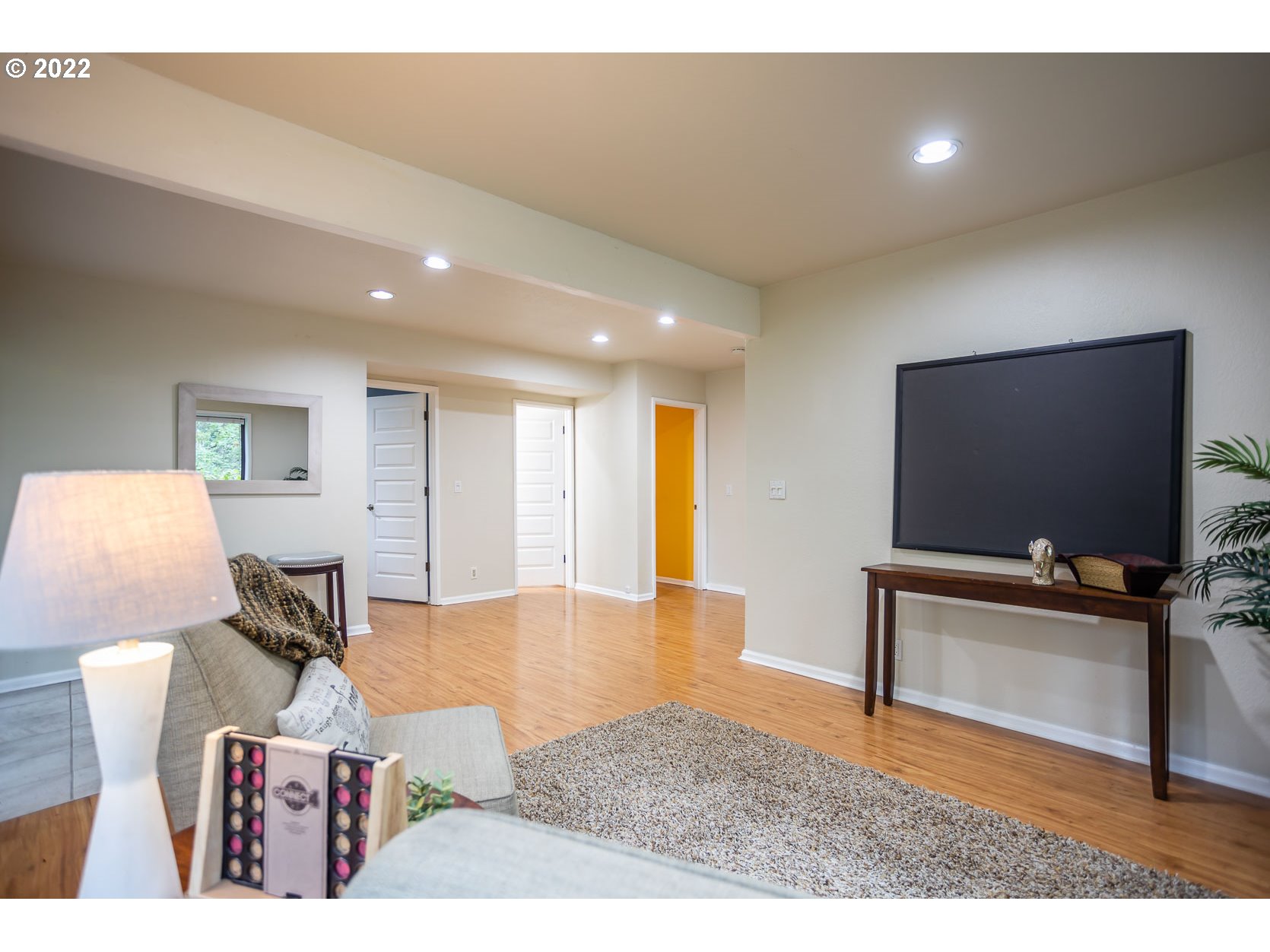 2017 Kimberly Drive Eugene, OR 97405 - Photo 16 of 32 a living room with furniture and a flat screen tv
