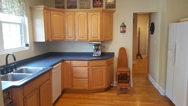 459 Herman Street Crete, IL 60417 - Photo 7 of 20 a kitchen with stainless steel appliances granite countertop a sink refrigerator and cabinets