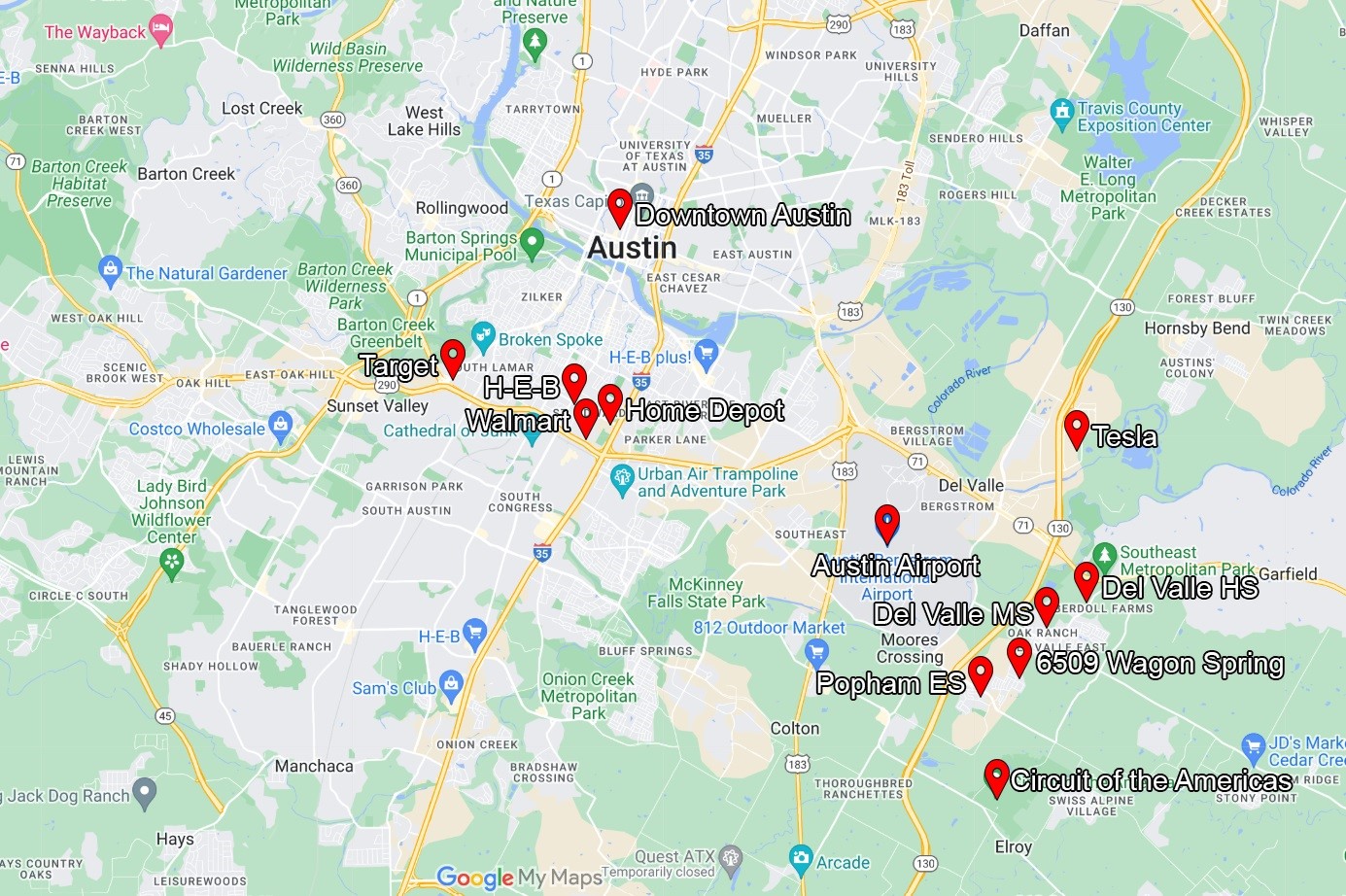 6509 Wagon Spring Street Del Valle, TX 78617 - Photo 33 of 35 See what's around the area