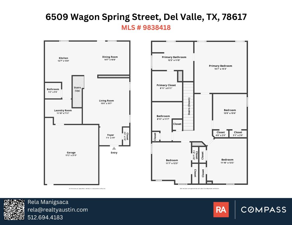 6509 Wagon Spring Street Del Valle, TX 78617 - Photo 35 of 35 Appreciate the layout with this floorplan