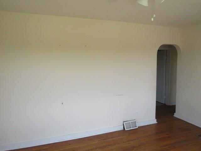 347 Clark Street Washington, PA 15301 - Photo 6 of 33 a view of empty room with wooden floor