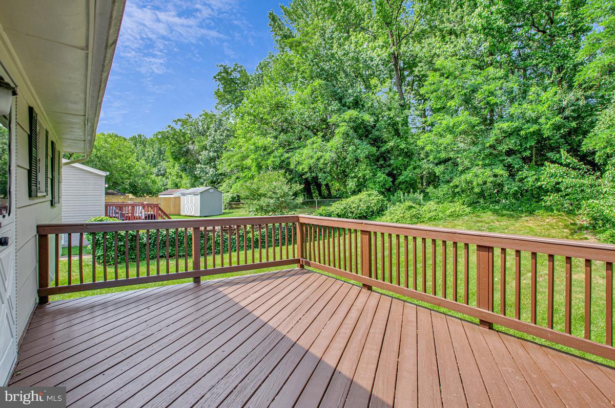8240 Rupert Road South Millersville, MD 21108 - Photo 25 of 27 Deck off of Kitchen