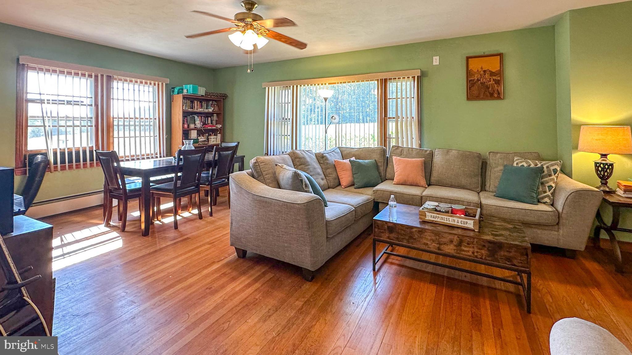 57 Mountain View Road Bethel, PA 19507 - Photo 13 of 31 a living room with furniture and wooden floor