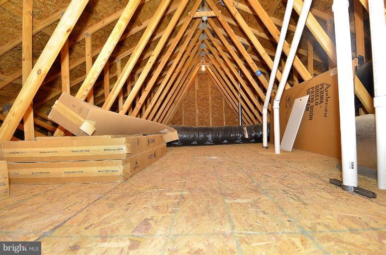 3205 Wayne Road Falls Church, VA 22042 - Photo 11 of 28 Attic w/Elevated Trusses
